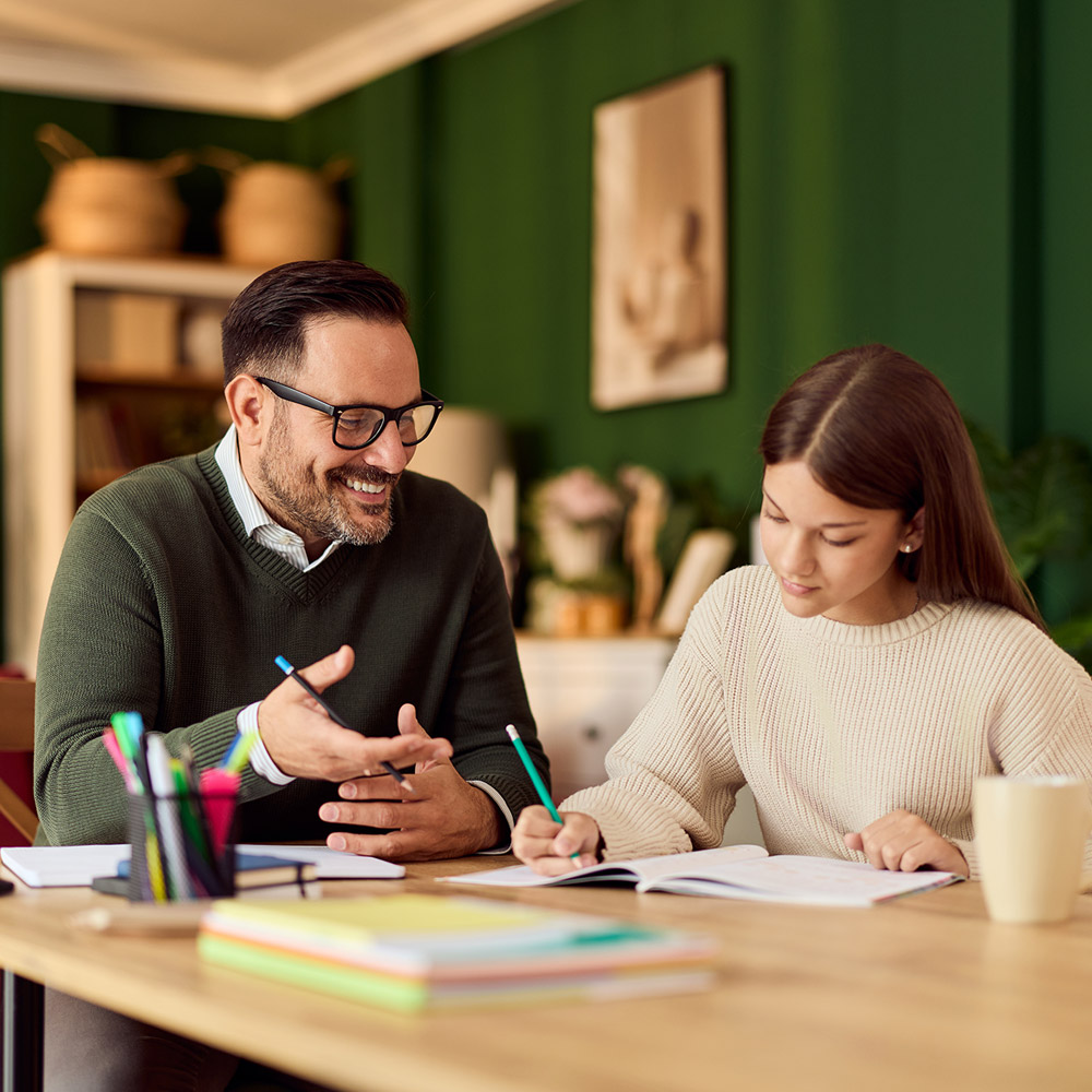 study skills coaching at Parker Academy